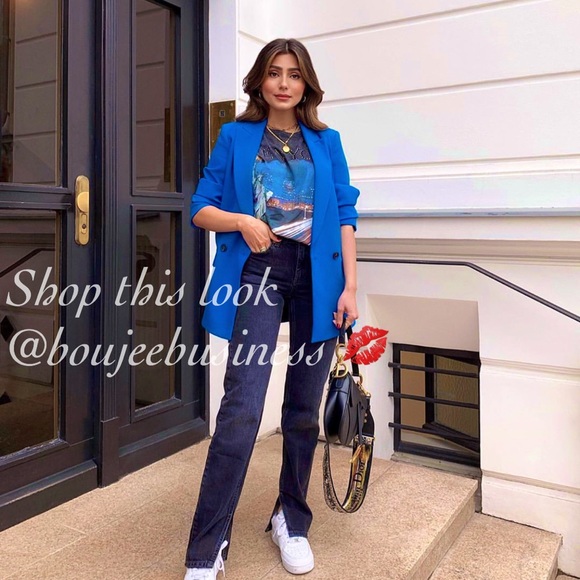 zara Jackets & Blazers - ZARA Double Breasted Buttoned Blazer